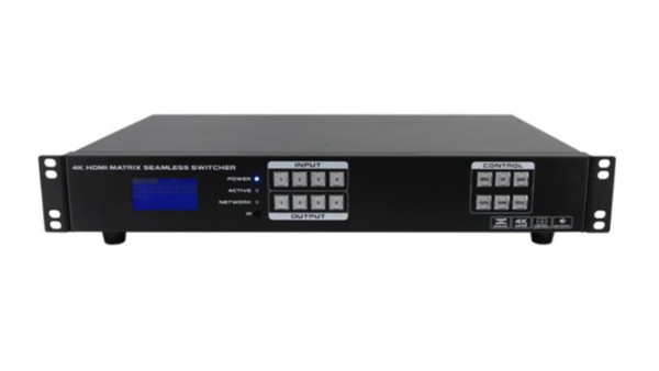 4K60 4進(jìn)4出HDMI無縫拼接矩陣 1.5U -碧云祥