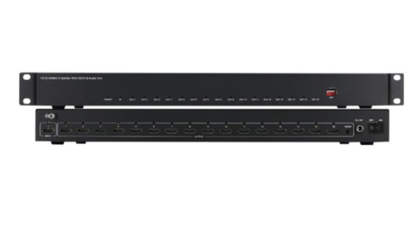 4K60 1進16出HDMI分配器